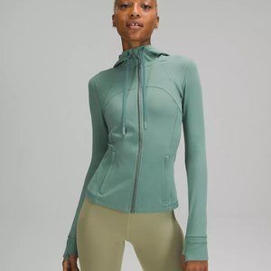 NWT lululemon Hooded Define Jacket Nulu,size 0, Tidewater